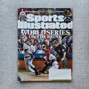 Sports Illustrated Derek Jeter World Series On The Brinks Cover 2009